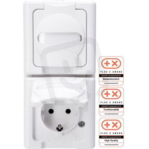 131402009 Surface mount, earthed socket