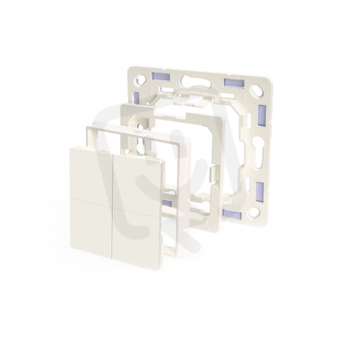 Adaptér SHELLY LEGRAND ADAPTER pro rámečky Legrand, bílá