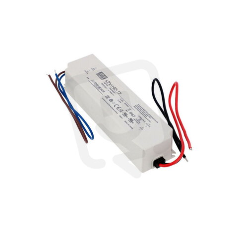 LED napájecí zdroj s konstantním napětím LPV-100-12V IP67 MW LED-POL ORO15014