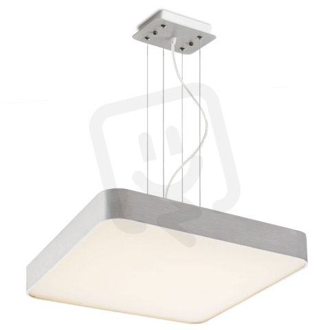 MENSA SQ 48 závěsná česaný hliník 230V LED 56W 3000K RENDL R11292