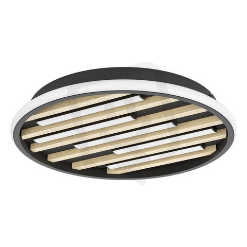 DL LED SCHWARZ/HOLZ 385 CEMBRANO