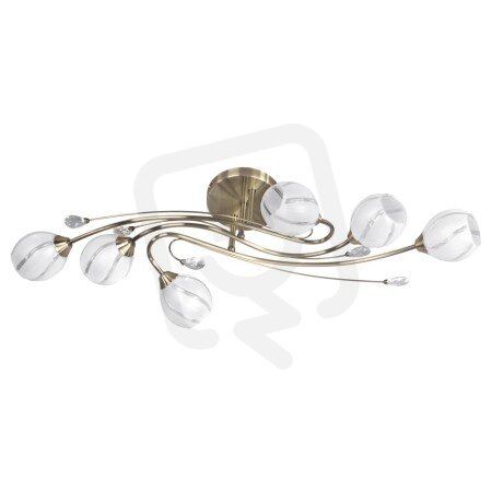 Strop.svítidlo Alanis 6 patina E14 6x40W
