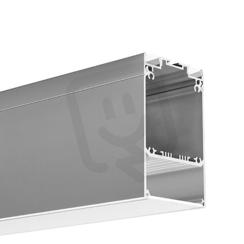 LED hliníkový profil KLUŚ DES stříbrná 3m /18030_3m/ ALUMIA A18030A_3