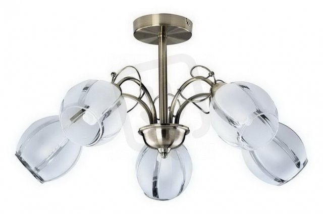 Joel E27 5x 60W IP20 bronz RABALUX 2271