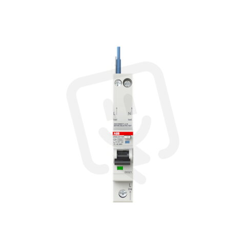 ABB DSE201 M C25 AC300 kombinace jistič/chránič 1P+N 1M 10kA 25A 300mA C AC