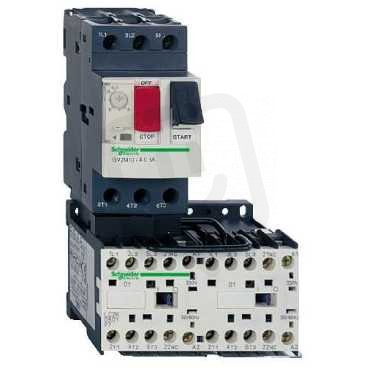 Schneider GV2ME14K2BW3 SESTAVA REV.MOT.SPOUŠŤ. 4KW/400V/24V