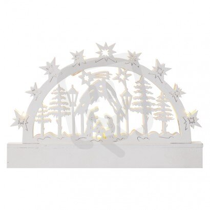 5LED NATIVITY SET 3AA T WW