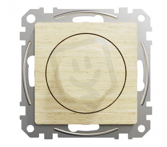 Sedna D/E Univerzální otočný LED stmívač, Bříza SCHNEIDER SDD180502