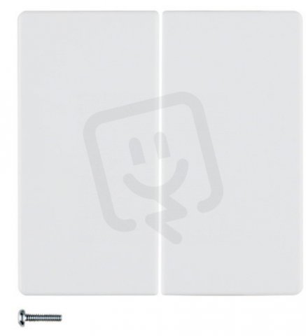 KNX RF tlačítko 2-násobné, quicklink, Q.x, bílá sametová BERKER 85146129