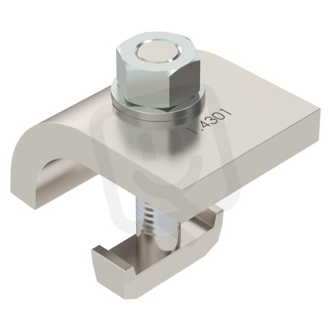 OBO KWH 25 A2 Spojovací úhelník se šr. s hák. hl. h = 25 mm 60x50 Nerez