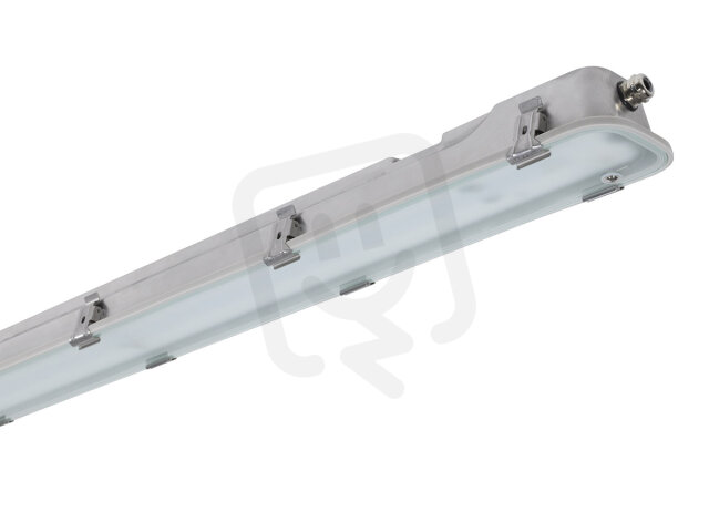 Průmyslové kovové LED svítidlo PERUN SLIM 1.4ft 6400/840 DALI 3F 38W IP65 129cm
