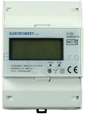 Elektroměry E802 SDM 72D 0,25 - 100A CZ CEJCH
