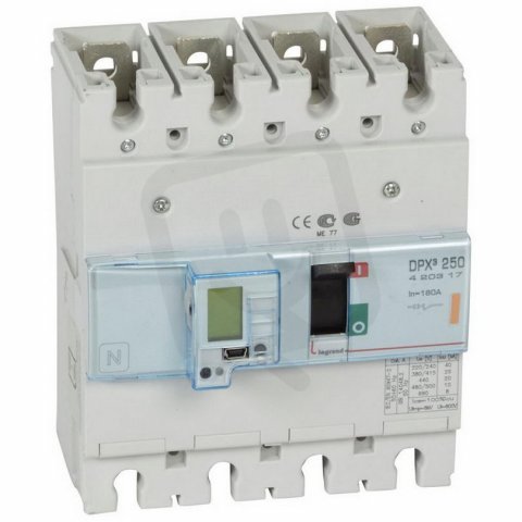 DPX3 250ELE 4P 160A 25KA LEGRAND 420317