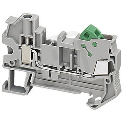Hybridní svorka 2 body šroubová-IDC,2,5mm2šedá (obj.mn. 50ks) SCHNEIDER NSYTRH22