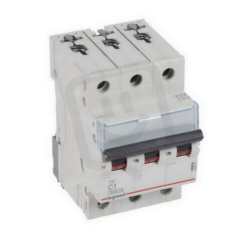 TX3 JISTIČ, 3 PÓLOVÝ, CHAR. C, 1A 6000A LEGRAND 403537