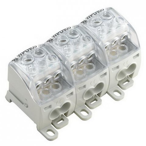 Svorka k rozvádění napájení WPD 305 3X35/6X25+9X16 3XGY WEIDMÜLLER 1562190000