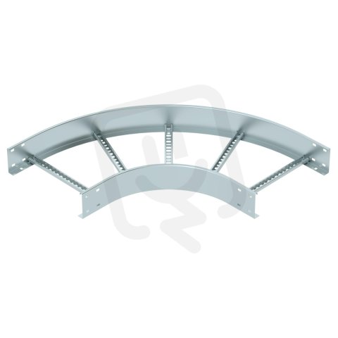 OBO LB 90 1140 R3 FS Oblouk 90° pro kabelový žebřík 110x400 Ocel