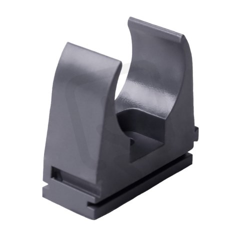 Příchytka pro trubky EN pr. 63 mm, tmavě šedá. KOPOS 5363_LB