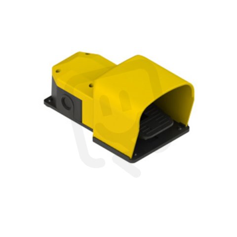Nožní spínač PX10311, žlutý, IP65, (1NO+1NC, kluzný) PIZZATO PX10311