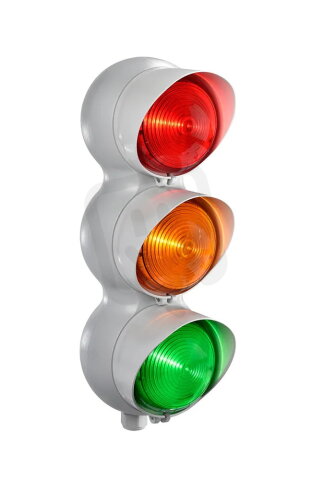Modul semaforu 3LE včetně kontrolky LED AMP 8968, 3 moduly, ~/= 1224V 38968