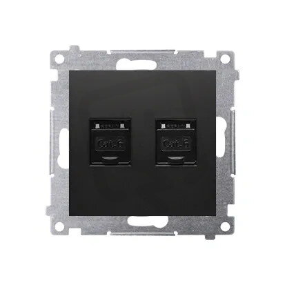 D62.01/49 Zásuvka počítačová RJ45 dvojno