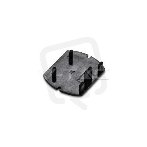 Track End Cap Black,