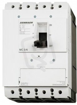 DC odpojovač 2/4-pólový, 500A s možností výbavy, 1kVDC SCHRACK MC350045DC