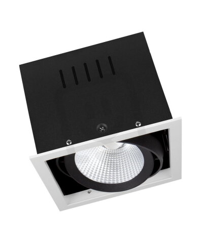 LEDVANCE SPOT MULTI 1x30W 4000K FL WT/BK