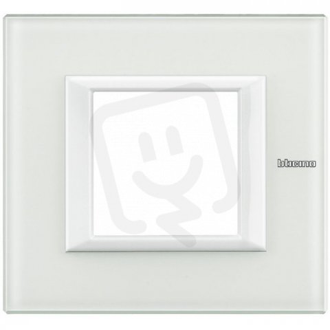 Legrand HA4802VBB BTAX RÁMEČEK 2M WHITE/ SKLO