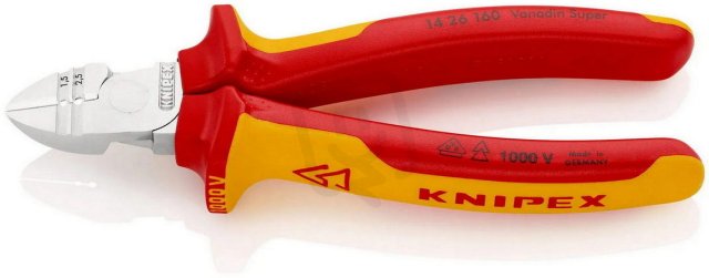 Boční odizolovací kleště 160 mm KNIPEX 14 26 160 SB