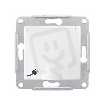 Sedna Zásuvka Schuko 2P+PE IP44, clonky, Polar SCHNEIDER SDN3100321