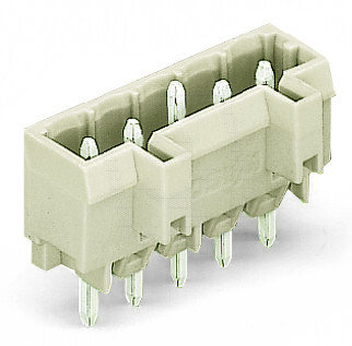 Konektor s pájecími piny THT pájecí kontakt 1,2x1,2 mm rovné světle šedá 9pól.