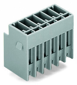 Konektor s pájecími piny THT pájecí kontakt 1x1 mm rovné zelená-žlutá/šedá 4pól.