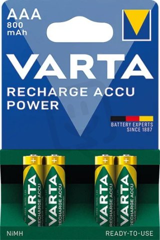 VARTA Recharge Accu Power 4 AAA 800 mAh