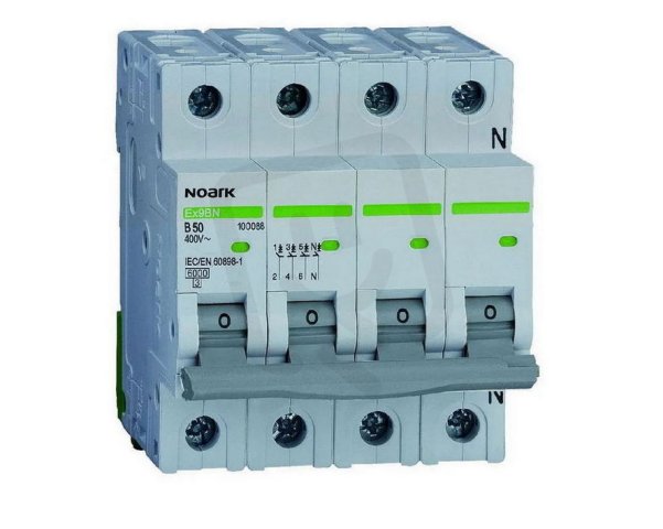 Instalační jistič NOARK 100251 EX9BN 6 kA, char. D, 32 A, 3+Npól