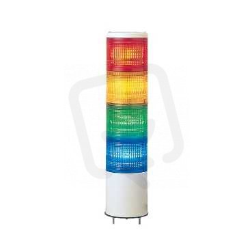 Schneider XVC4B4K Smontovaný signální sloup,40 mm,LED,24V,Ru-Oranž-Ze-Mo