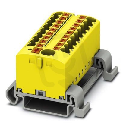 PTFIX 6/18X2,5-NS35A YE Blok rozvodek 3273248