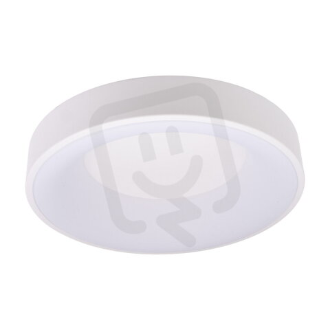 ZULU KPD60-W bílé kulaté stropní TRIAK CCT LED svítidlo T-LED 105535