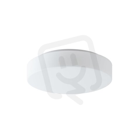 Přisazené svítidlo se skleněným stínidlem OSMONT ELSA 3 13W IP44 E27 bílá