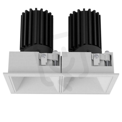 XRYO ADJ. REC. DOWNLIGHT SQ. 2x10W CRI.9
