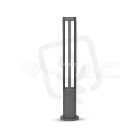 10W LED Garden Floor Light Grey Body 80cm 3000K, VT-820 V-TAC SKU218328