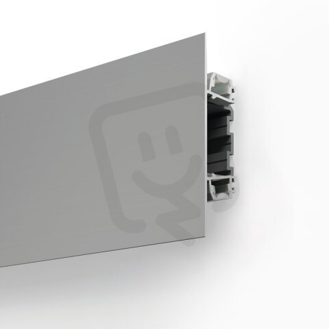 LED hliníkový profil KLUŚ PLAKIN-DUO 2m, stříbrná ALUMIA A18069A_2