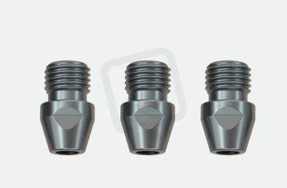 Sada závitových adaptérů GF3 Slim vnitřní závit RTG 3mm/vnější závit RTG 6mm
