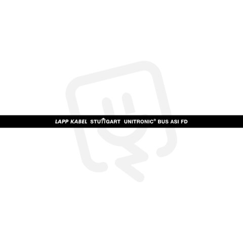Sběrnicový kabel UNITRONIC BUS ASI FD (TPE) A 2X1,5 BK LAPP 2170831