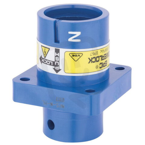 Vestavné pouzdro EPIC POWERLOCK A6 S N/BL QP M12 (1) LAPP 44420278