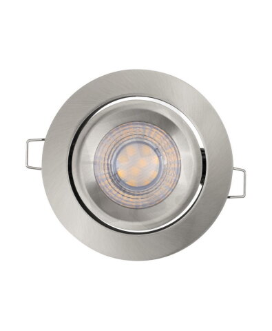 LED SPOT SET RECESS SIMPLE DIM 3 x 4.9W 2700K Brushed Nickel OSRAM 4099854445828