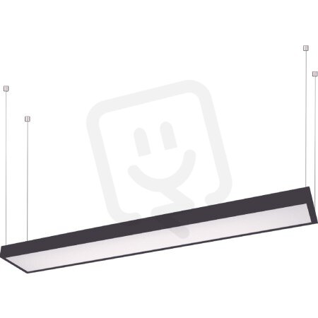 Závěsné svítidlo Quatro panel S 1200x150 závěs černá 28W IP20 T5 913257/07