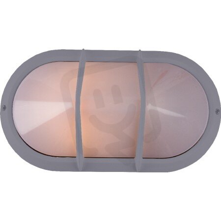Nástěnné svítidlo Robin M šedá 60W IP54 E27 COMPOLUX 916913/54