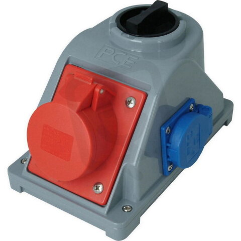 107000000 CEE-combination wall socket: C