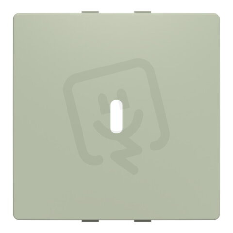 Kryt pro přístroj ABB ZONI nabíjecí USB-C (65 W), olivová